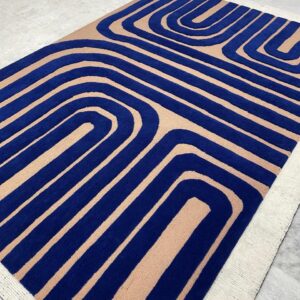 Deluxe Quality Hand-Tufted Wool Rug – Premium Handmade Rug for Living Room & Bedroom