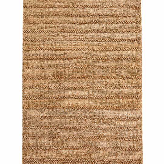 Weavewood handwoven natural beige jute rug